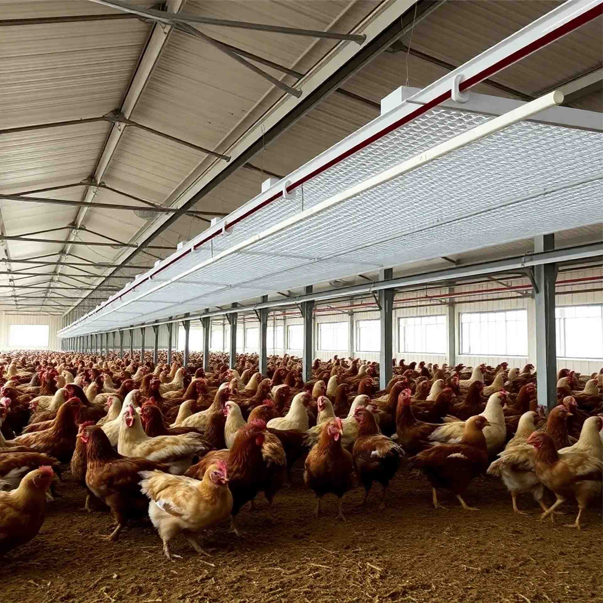 Moderne Produktionsanlage für Lüftungsgitter